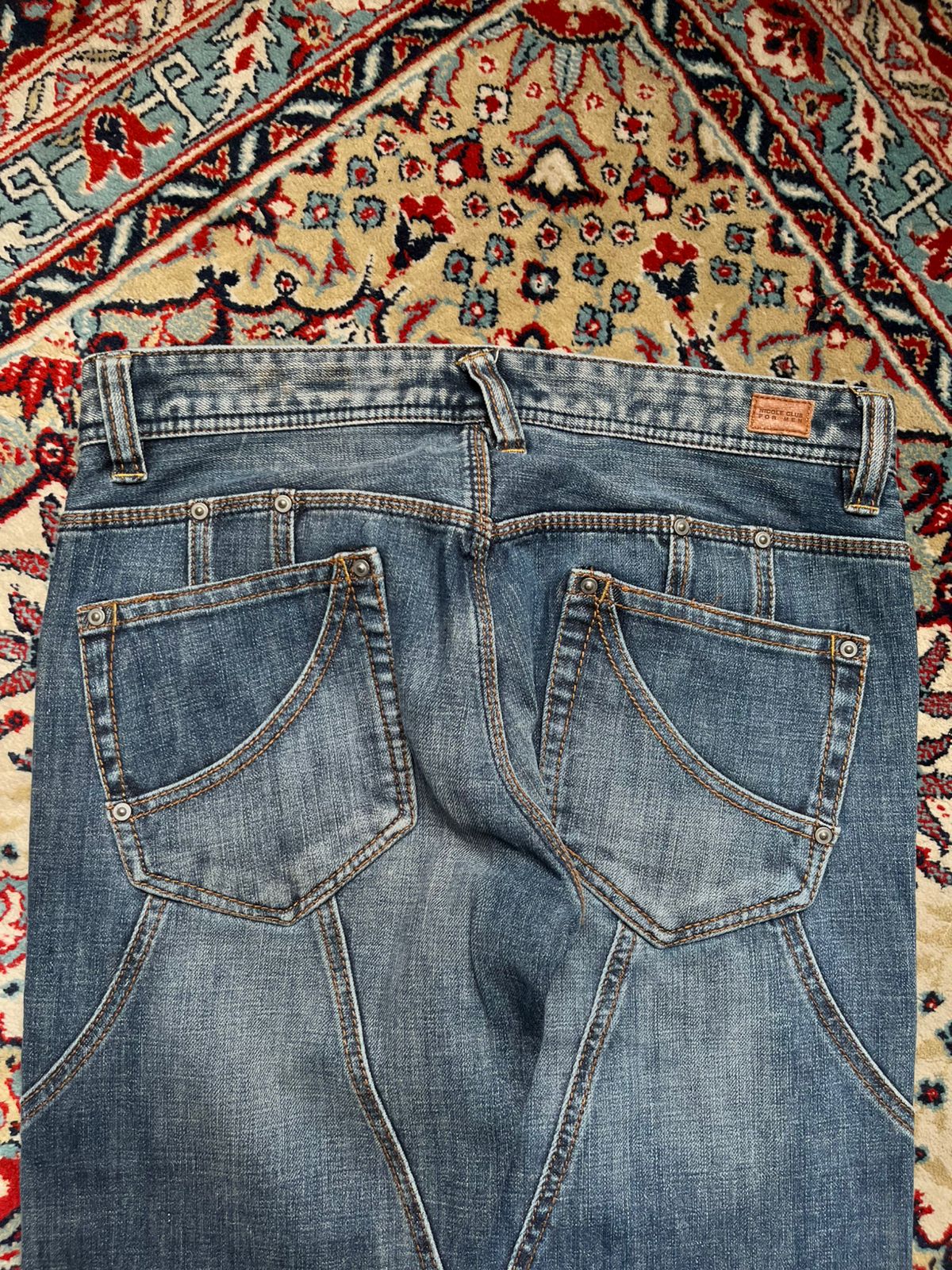 NICOLE CLUB FOR MEN Archive Gorpcore Multipocket Bootcut JEANS - 30
