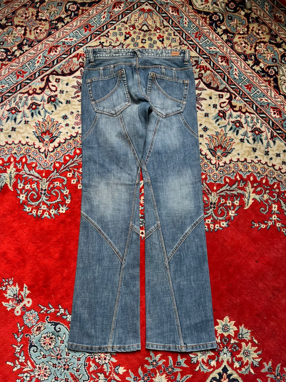 NICOLE CLUB FOR MEN Archive Gorpcore Multipocket Bootcut JEANS - 30