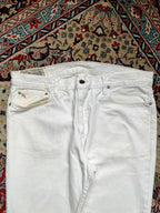 POLO RALPH LAUREN White Classic Straight FIT JEANS - 36