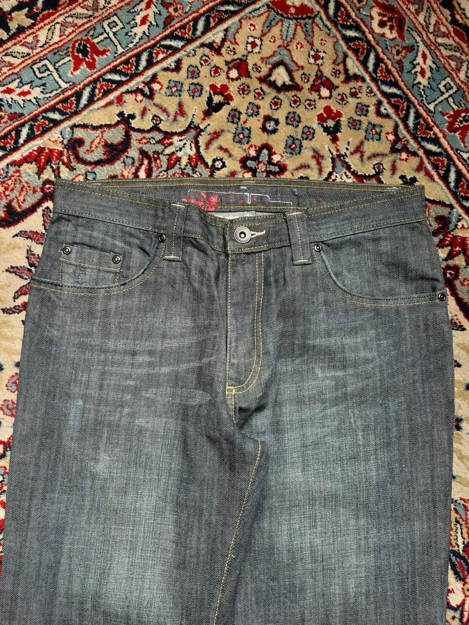 DENIM CO Straight-BOOTCUT Fit Dark WashED Indigo JEANS - 32
