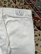 POLO JEANS CO. Ralph Lauren Mercer Carpenter Straight Fit White JEANS - 30