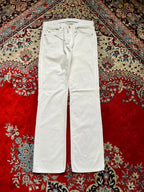 POLO JEANS CO. Ralph Lauren Mercer Carpenter Straight Fit White JEANS - 30
