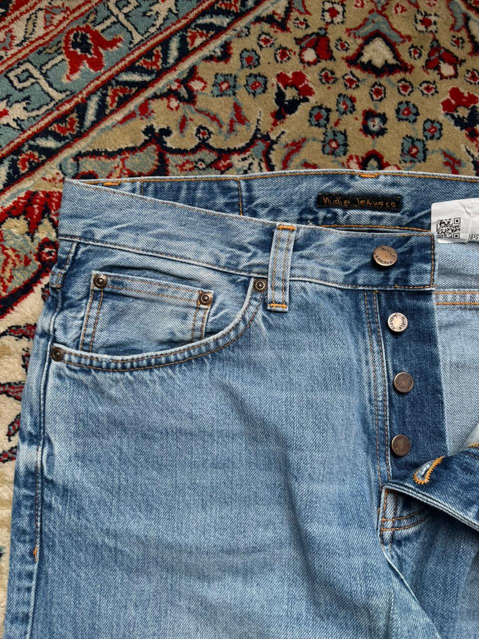 Nudie Jeans Co. Light WashED Straight FIT JEANS - 32