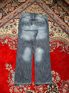 CROSSHATCH S55 Techno Medium WashED Straight FIT JEANS - 36