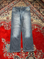 CROSSHATCH S55 Techno Medium WashED Straight FIT JEANS - 36