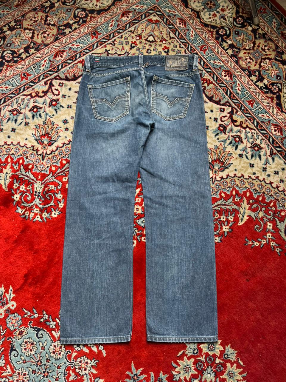 Diesel Larkee Straight WashED 008Z8 Blue JEANS - 32