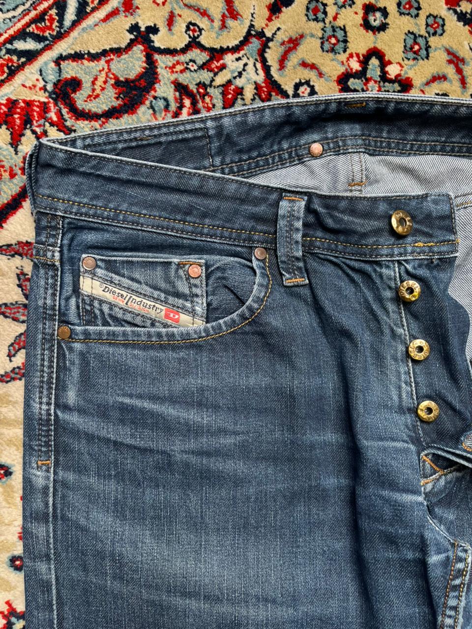 Diesel Larkee Straight WashED 008Z8 Blue JEANS - 32
