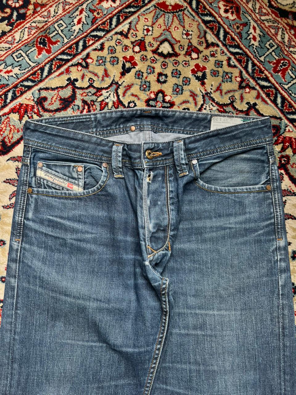 Diesel Larkee Straight WashED 008Z8 Blue JEANS - 32