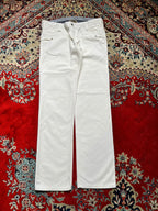 Vintage D&G Dolce & Gabbana White Straight FIT JEANS - 32