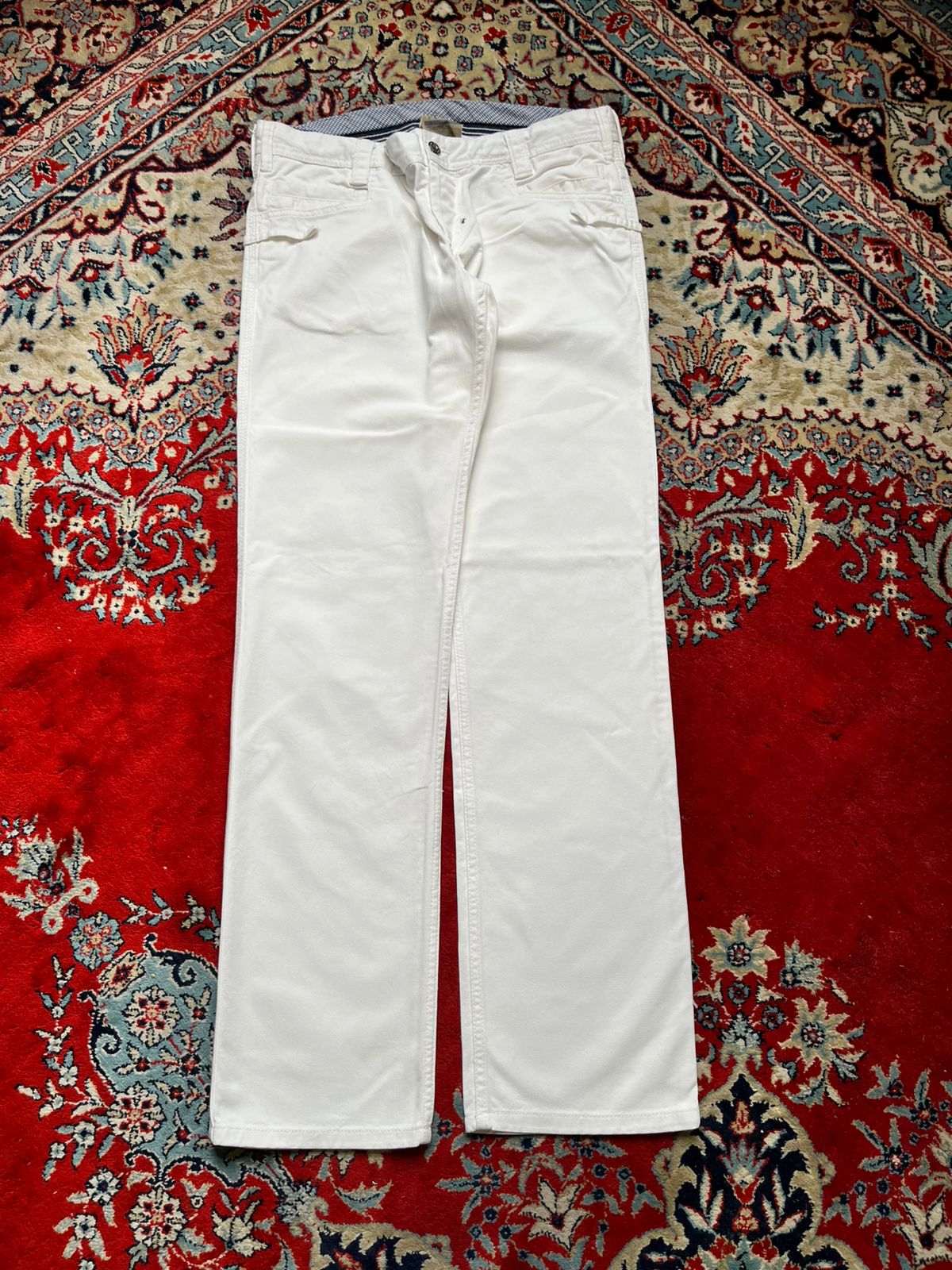 Vintage D&G Dolce & Gabbana White Straight FIT JEANS - 32
