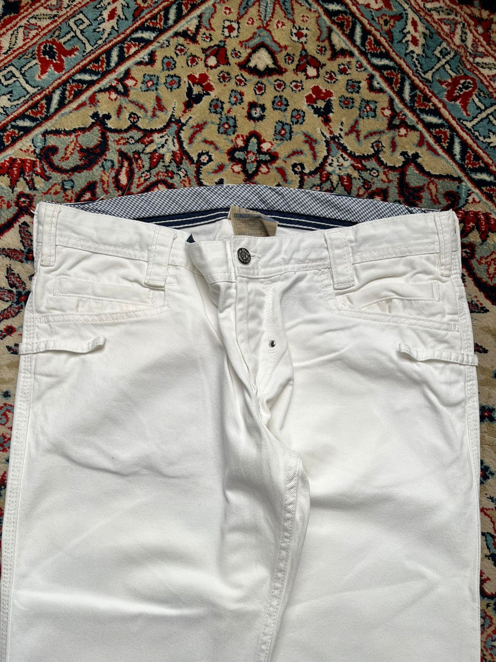 Vintage D&G Dolce & Gabbana White Straight FIT JEANS - 32