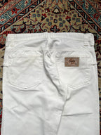 Vintage D&G Dolce & Gabbana White Straight FIT JEANS - 32