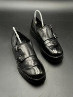 Emporio Armani Chunky Platform Monk Strap BOOTS - 37