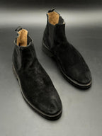 Jones Bootmaker Black Suede Chelsea Boots - 43