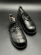 Terra Incognita Men’s Black Leather Chunky Derbys - 42