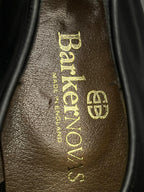 BARKERNova England made Black Leather Loafers - 43