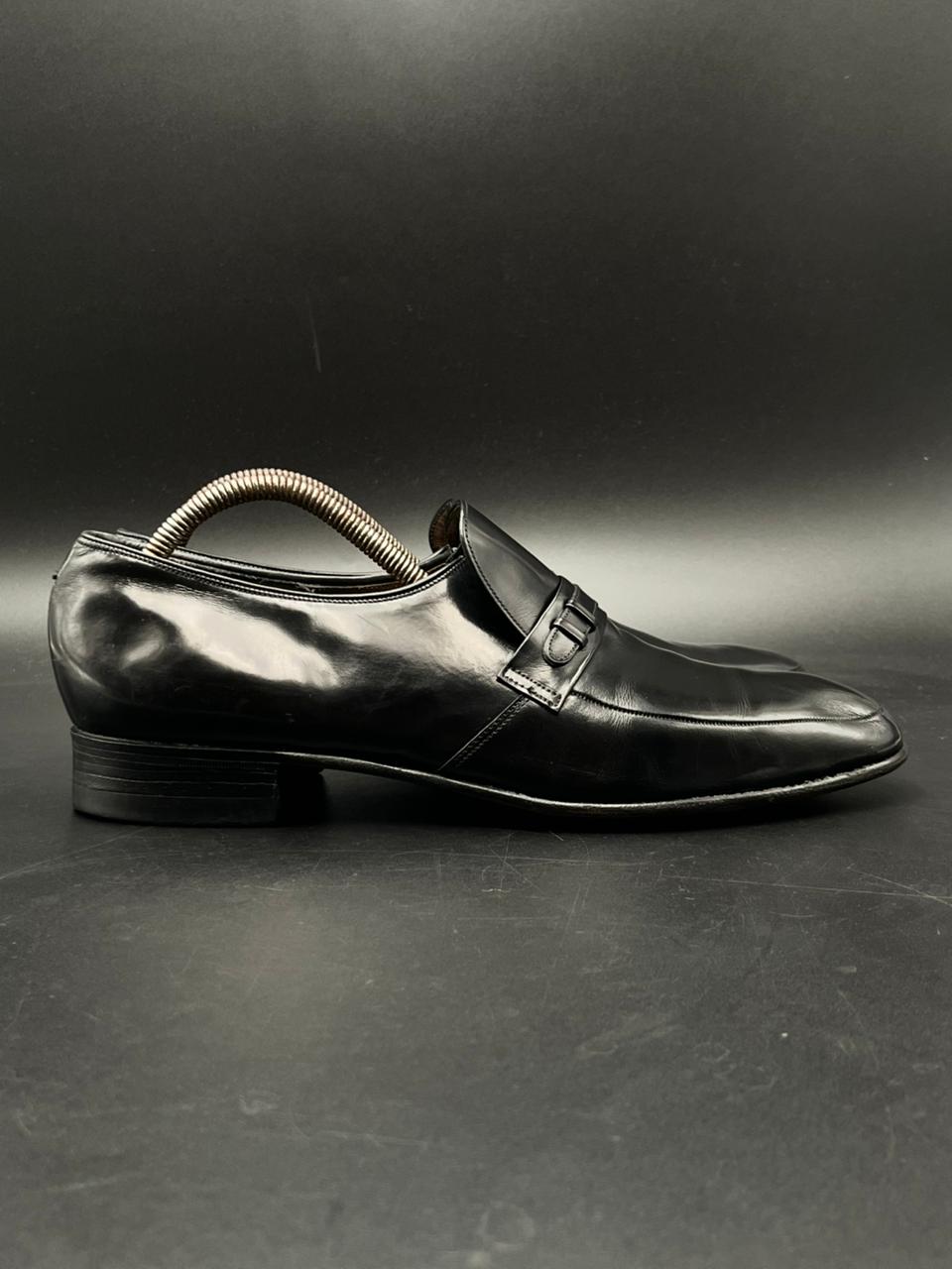 BARKERNova England made Black Leather Loafers - 43