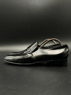 BARKERNova England made Black Leather Loafers - 43