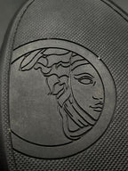 Versace Collection Men's Black Leather Sneakers - 41