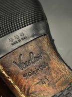 Salvatore Ferragamo Gancini Buckle Handmade CROC-embossed Leather Loafers - 42.5