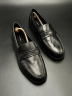 THOM MCAM PURE LEATHER PENNY LOAFERS - 44