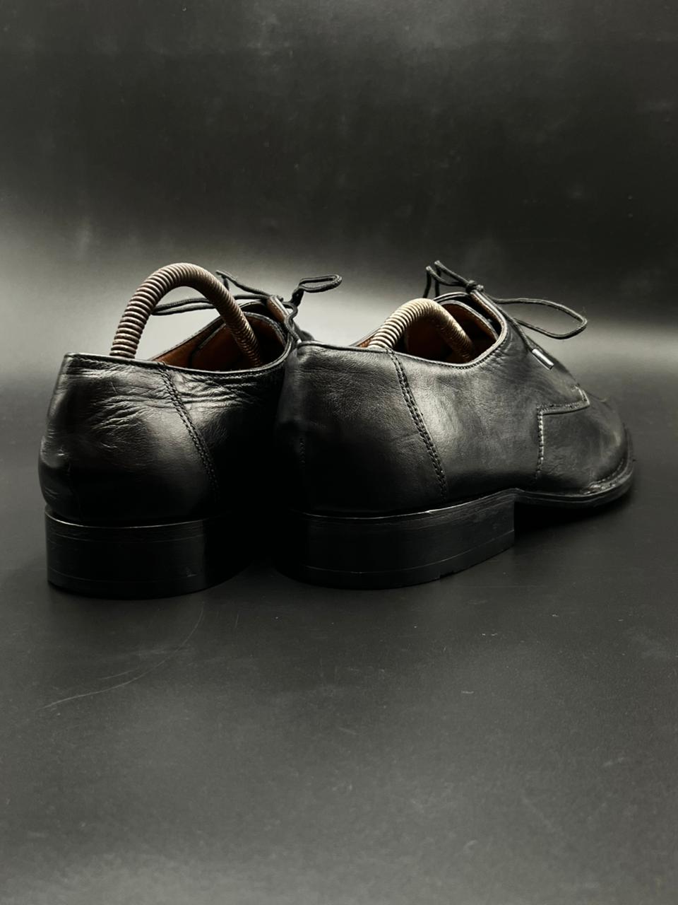 BUGATTI PURE LEATHER LACE UP SHOES - 43