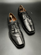 BUGATTI PURE LEATHER LACE UP SHOES - 43