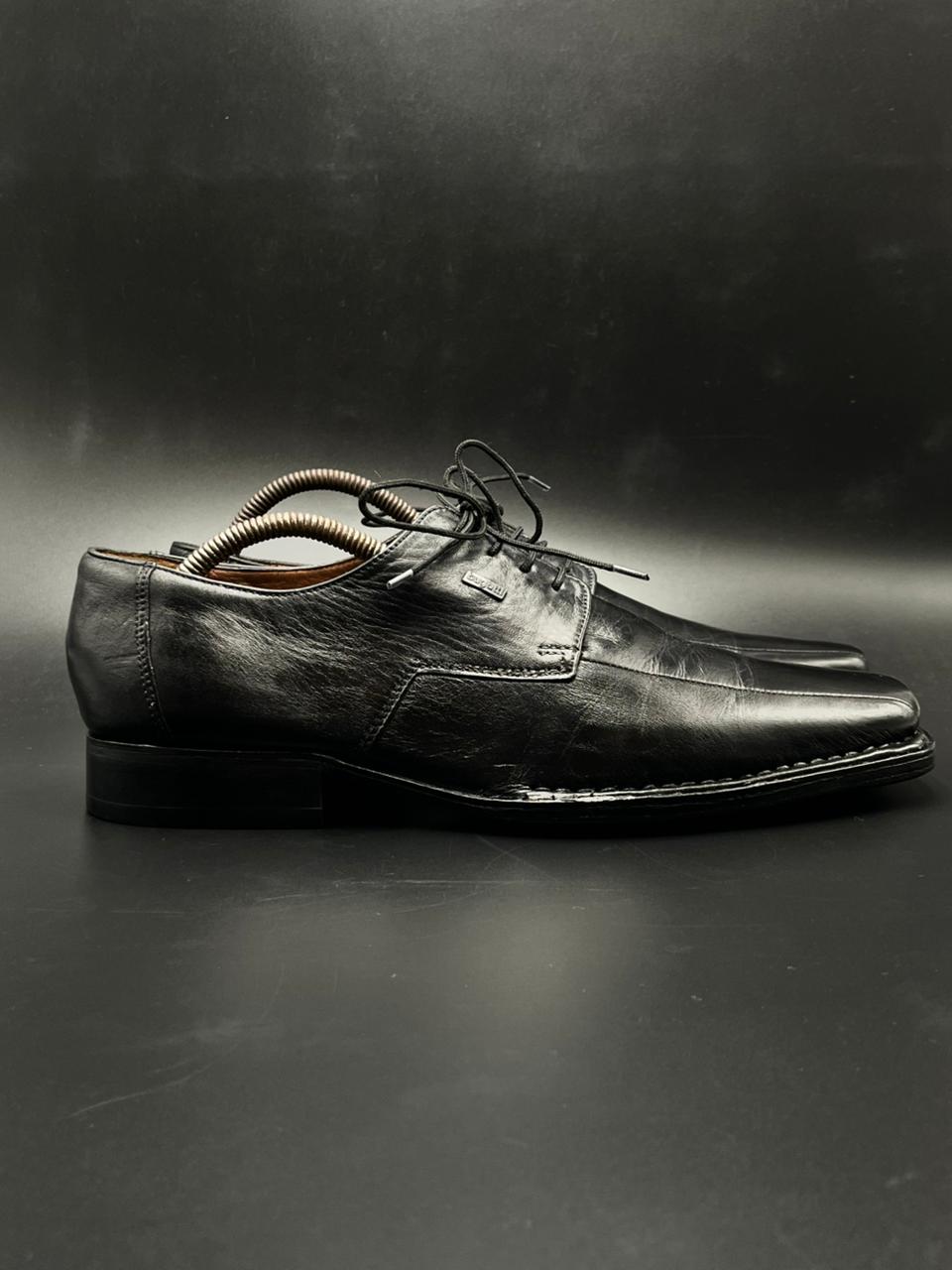 BUGATTI PURE LEATHER LACE UP SHOES - 43