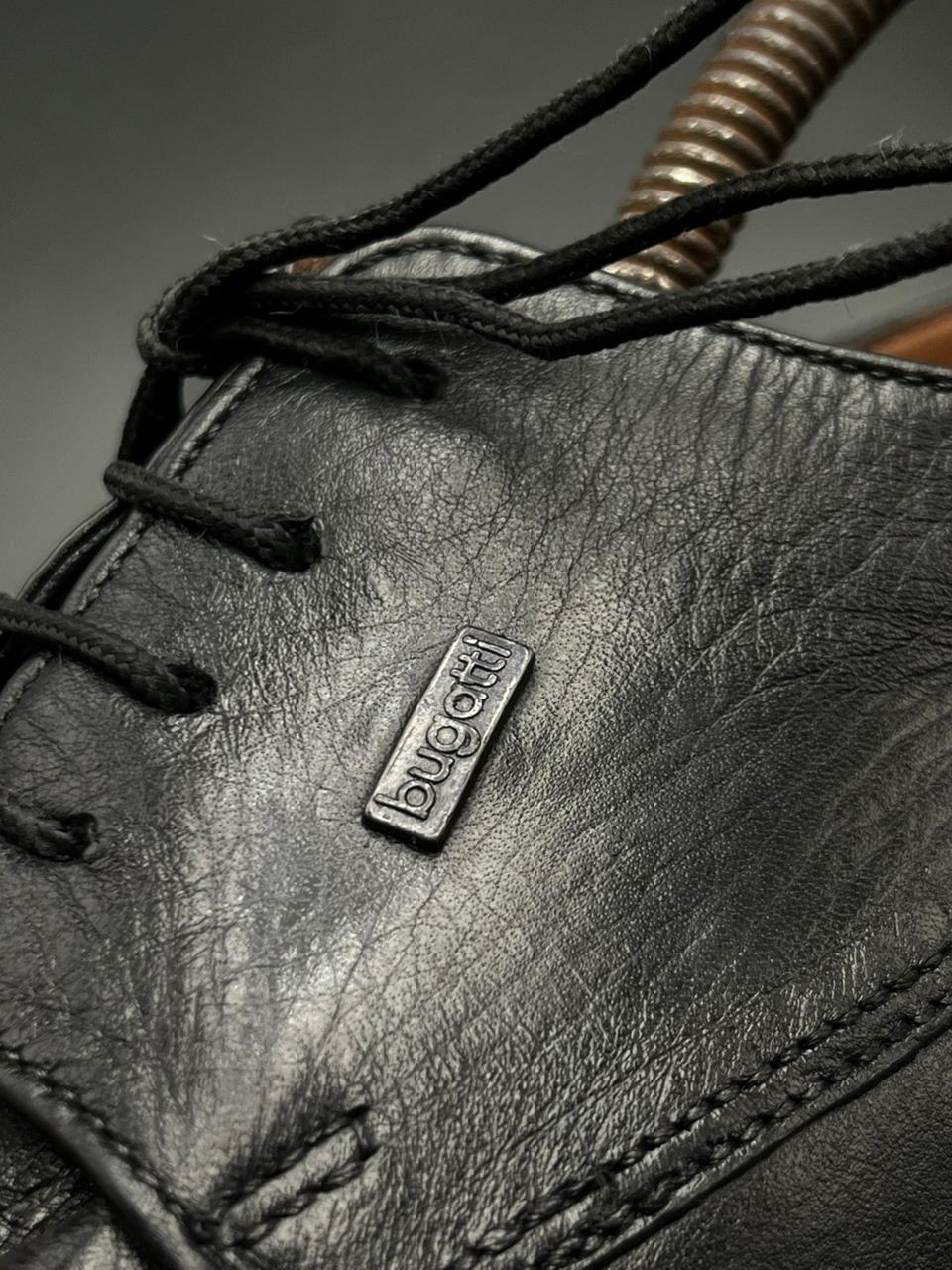BUGATTI PURE LEATHER LACE UP SHOES - 43