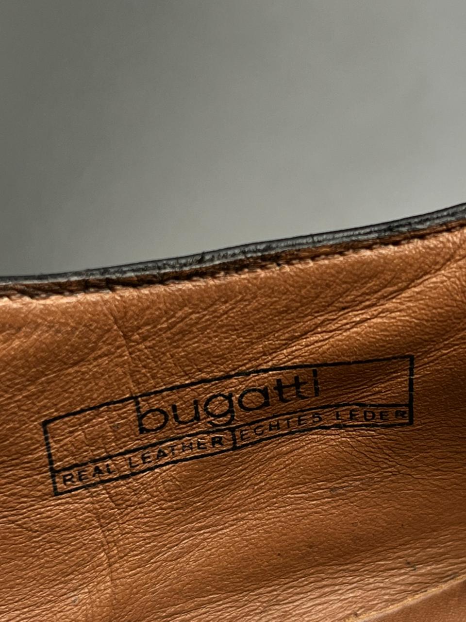 BUGATTI PURE LEATHER LACE UP SHOES - 43