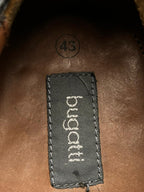 BUGATTI PURE LEATHER LACE UP SHOES - 43