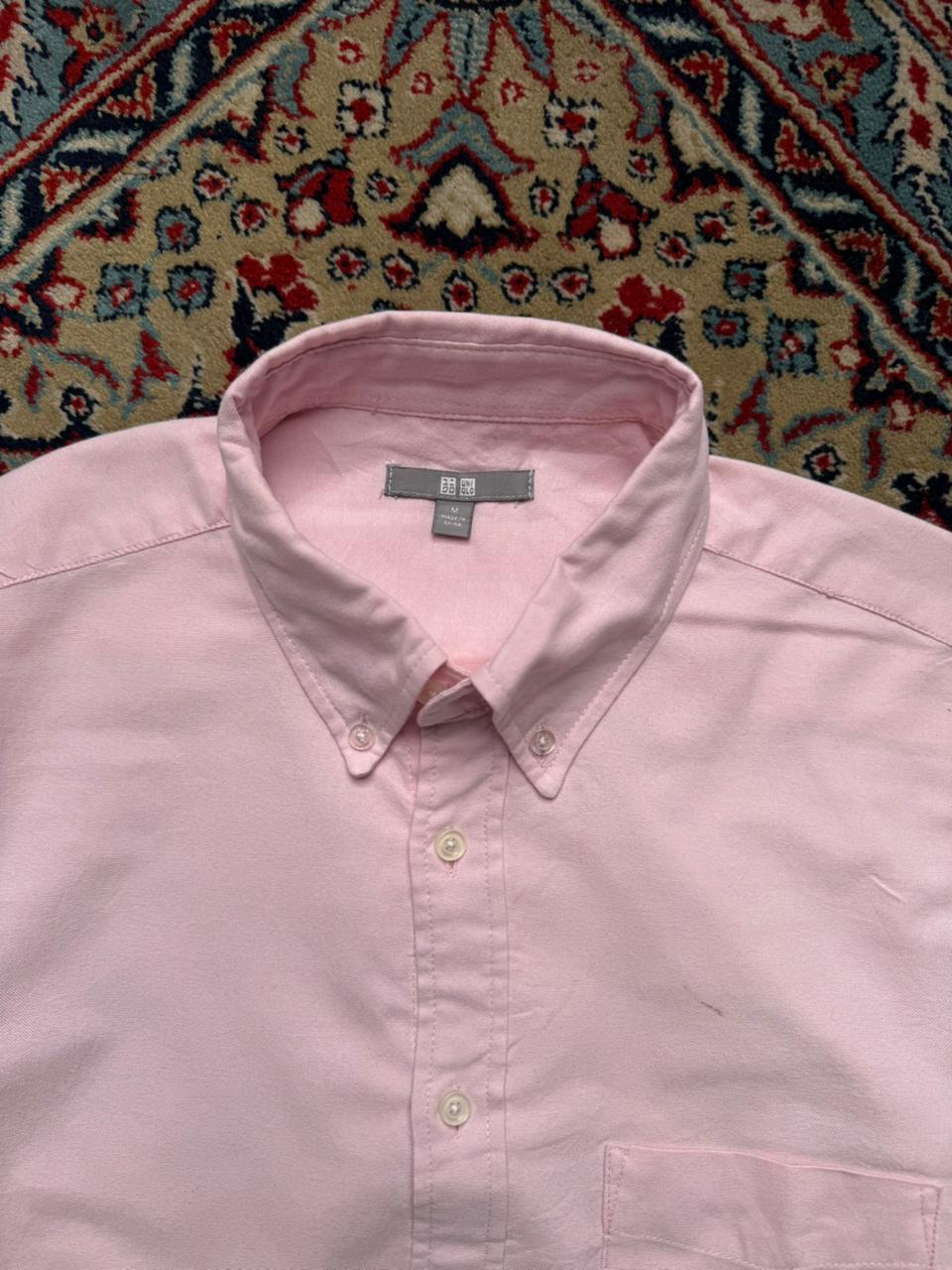 UNIQLO Pink Oxford BUTTON DOWN SHIRT - L