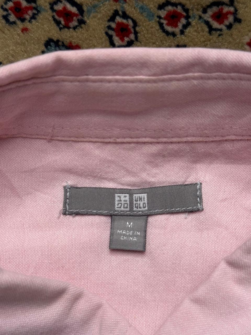 UNIQLO Pink Oxford BUTTON DOWN SHIRT - L