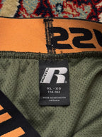 Russell Boys Green Athletic Dri-Fit Shorts - 30