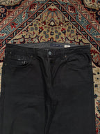 Teddy Smith Regular Fit Dark WashED Black Straight FIT JEANS - 36