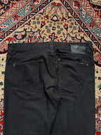 Teddy Smith Regular Fit Dark WashED Black Straight FIT JEANS - 36
