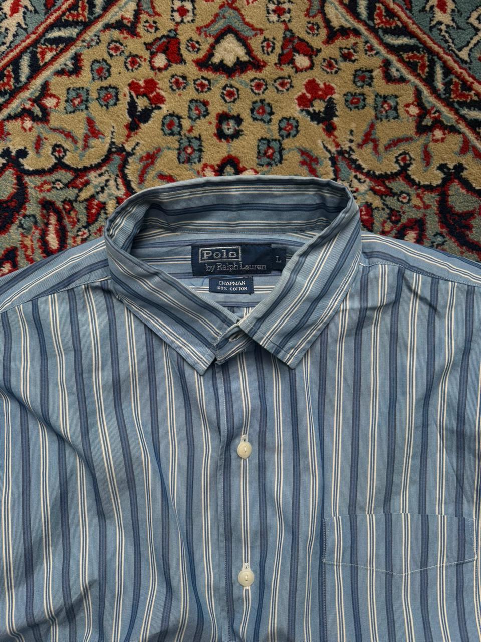 Polo Ralph Lauren Vintage Striped BUTTON DOWN SHIRT - XL