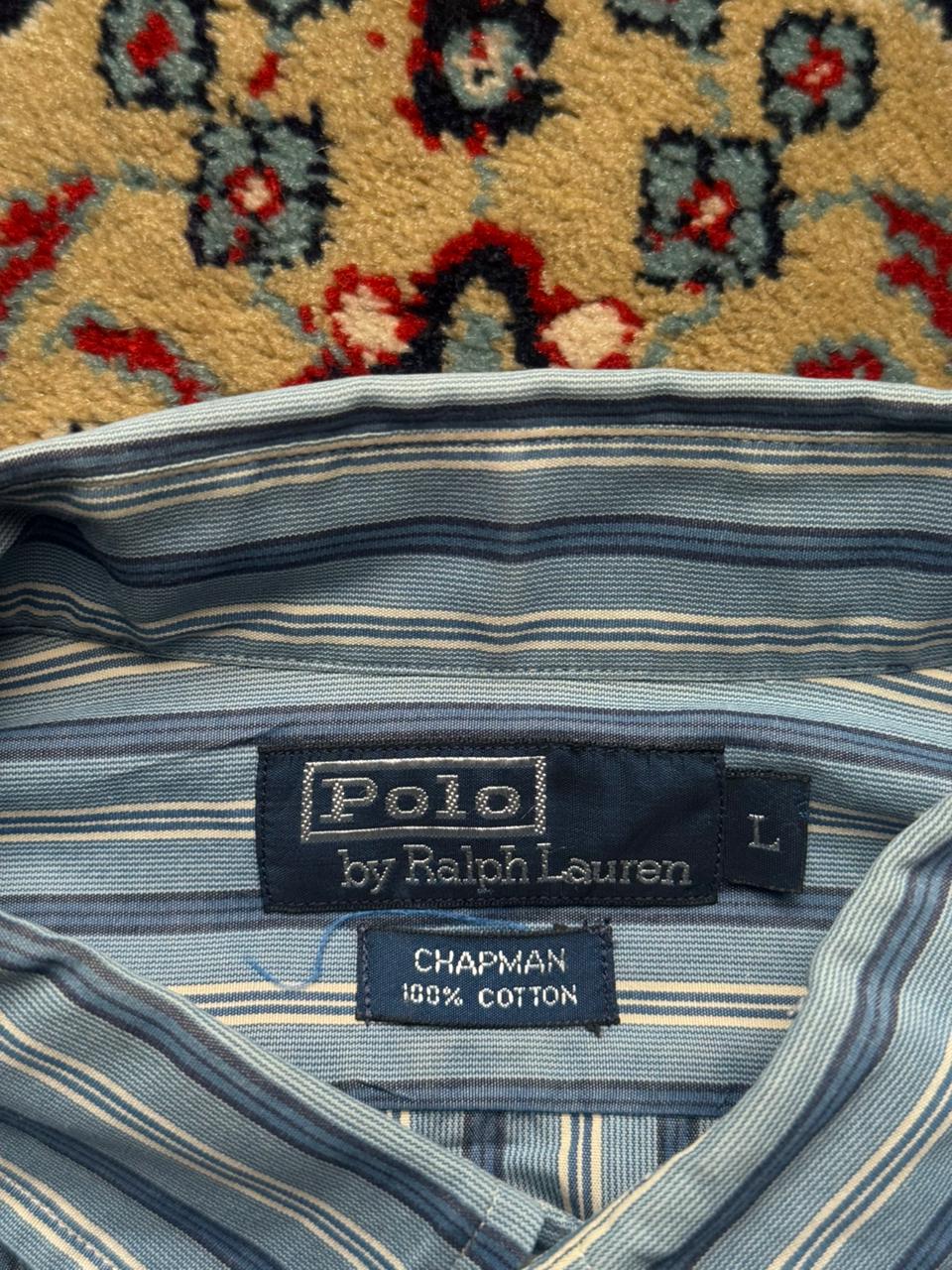 Polo Ralph Lauren Vintage Striped BUTTON DOWN SHIRT - XL