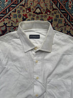 Titto Bluni Windowpane Check BUTTON DOWN SHIRT - XL