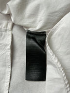 BARBOUR LUXURY Tailored Fit White Button Down SHIRT - L