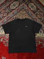 National Geographic Logo Black OVVERSIZED Crew Neck TEE - XL