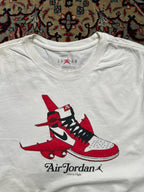 Nike Jordan Air First in Flight Sneaker Graphic TEE - XL