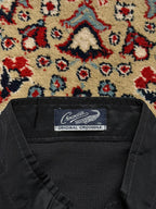Original Crocodile Textured Waffle Knit POLO TEE - L