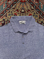 Mango Casual Textured KnitED Polo Tee - L