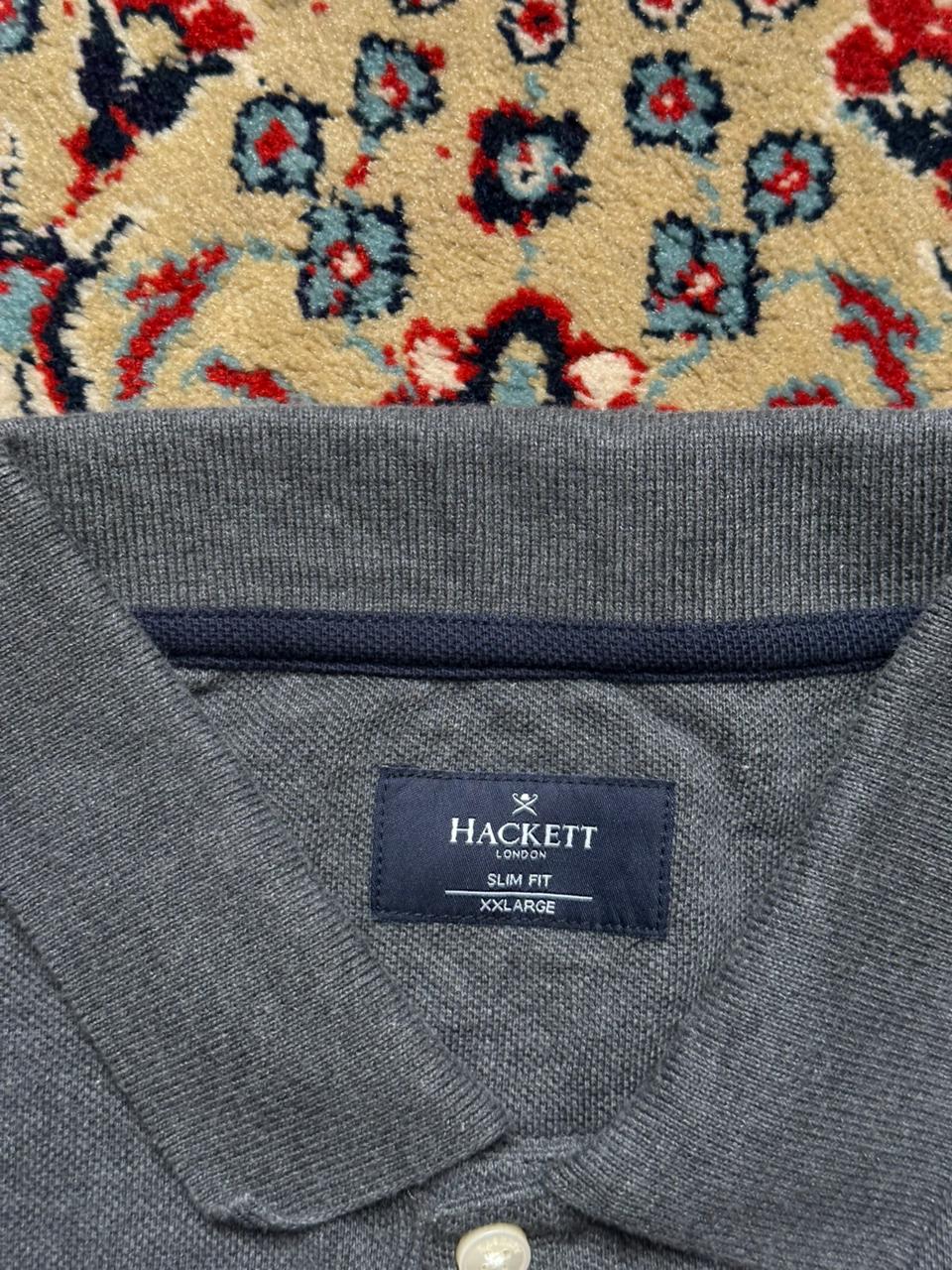 Hackett London BOXY Fit Polo Tee - XL