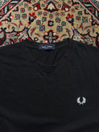 FRED PERRY STOCKHOLM SODERMALM GRAPHIC RELAXED FIT TEE - M