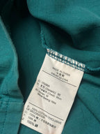 VINTAGE NIKE ACG TRIANGLE LOGO TURQUOISE OVERSIZED TEE - S