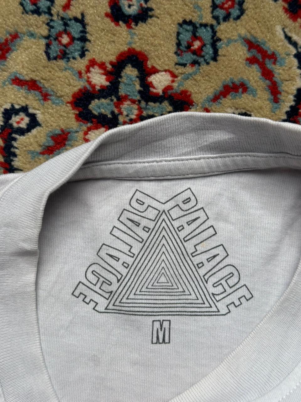 PALACE SKATEBOARDS GARMENT QUENCHER WHITE TEE - L