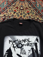VINTAGE MY CHEMICAL ROMANCE THE BLACK PARADE BAND BLACK GRAPHIC TEE - XL