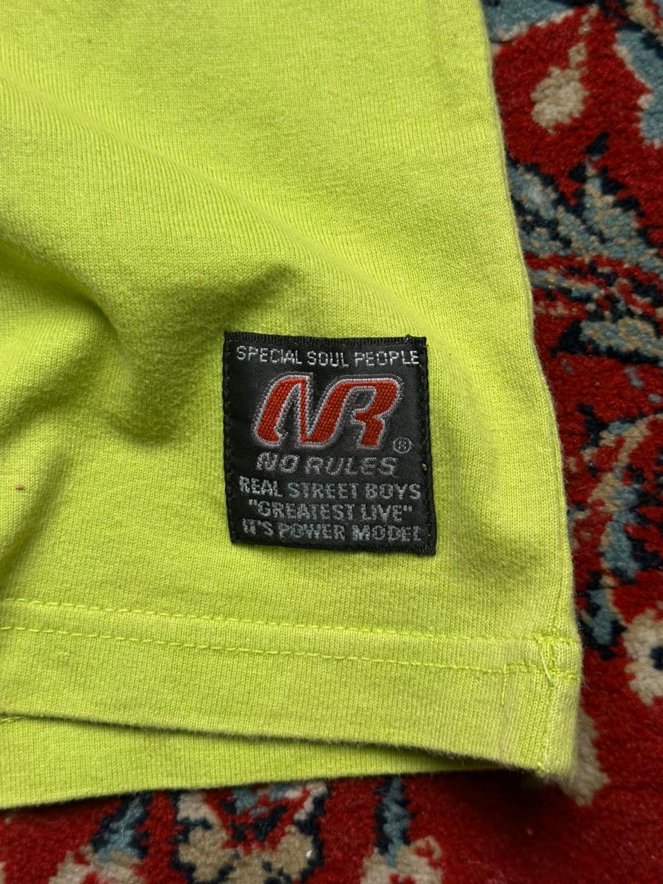 No Rules Neon Lime Green Graphic WOMENTEE - M